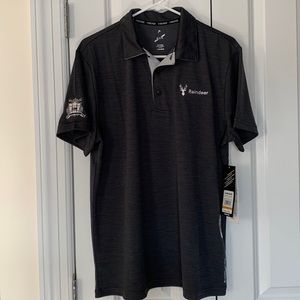 NWT Reindeer Golf Polo Shirt